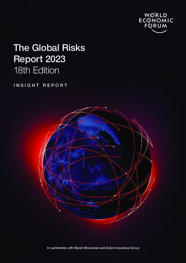 Shared post - 🌐 WEF World Economic Forum: Global Risks Report 2023 🌐