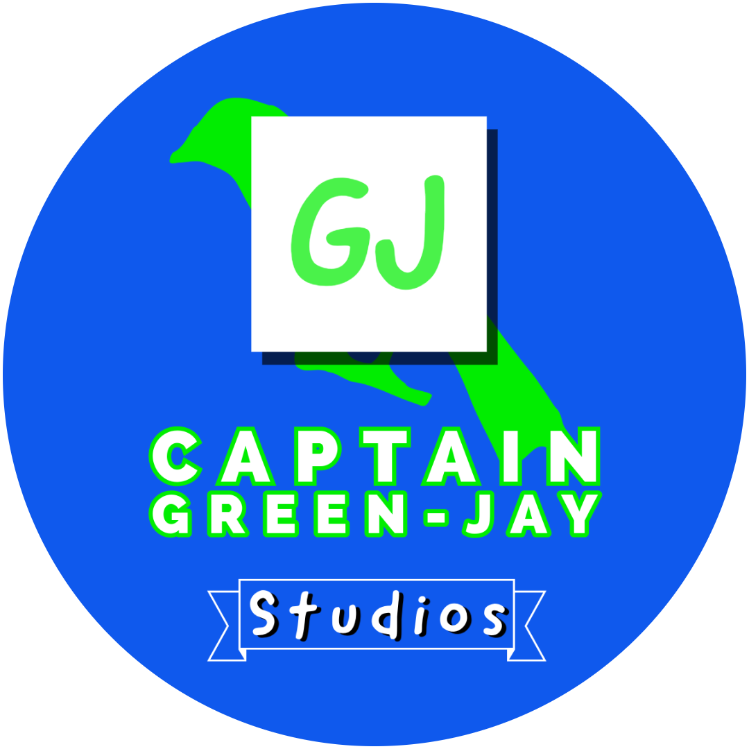 Captain Green-Jay Studios logo