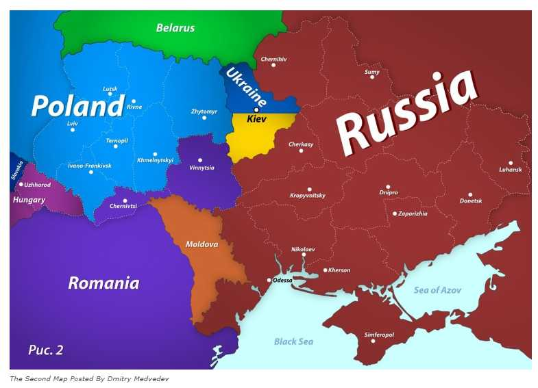 Shared post - RUSSIAN PEACE PLAN: Maps show Ukraine shrinkage