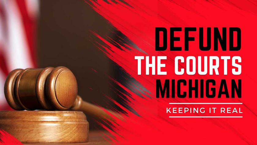 Shared post Defund the Courts in Genesee County Michigan