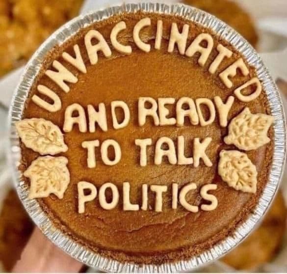 Going to my liberal sister's house for Thanksgiving so did some baking.