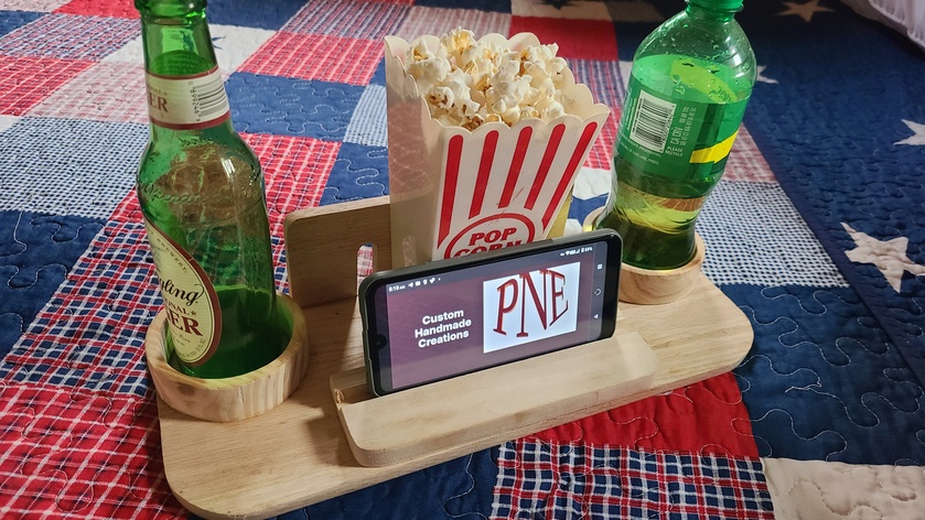 Handcrafted From PNEWORKS 🛠
The Viewing Stand! 🤳 🍿
Catch Up On Podcasts, Watch Movies, ...