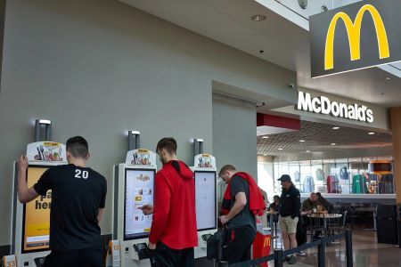 McDonalds kiosk