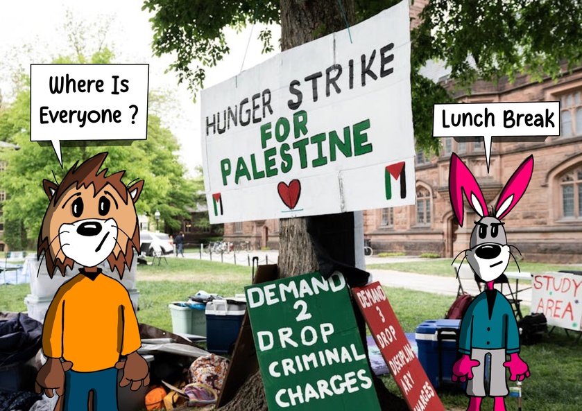 Hunger Strike Lunch Break