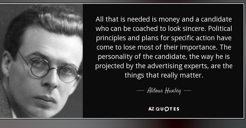 HUXLEY on politicians
