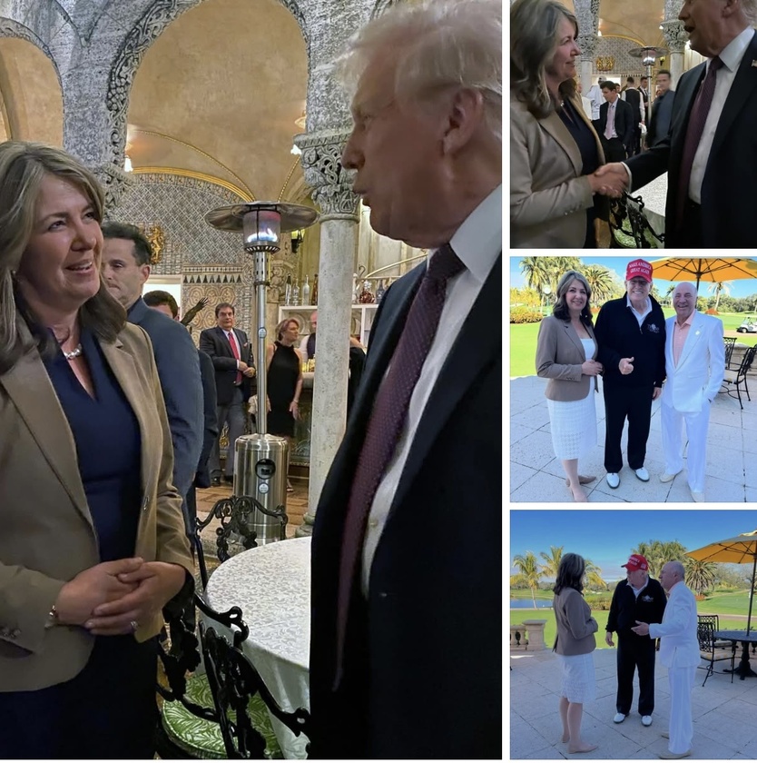 Premier Danielle Smith:
“Over the last 24 hours I had the opportunity to meet President Donald ...