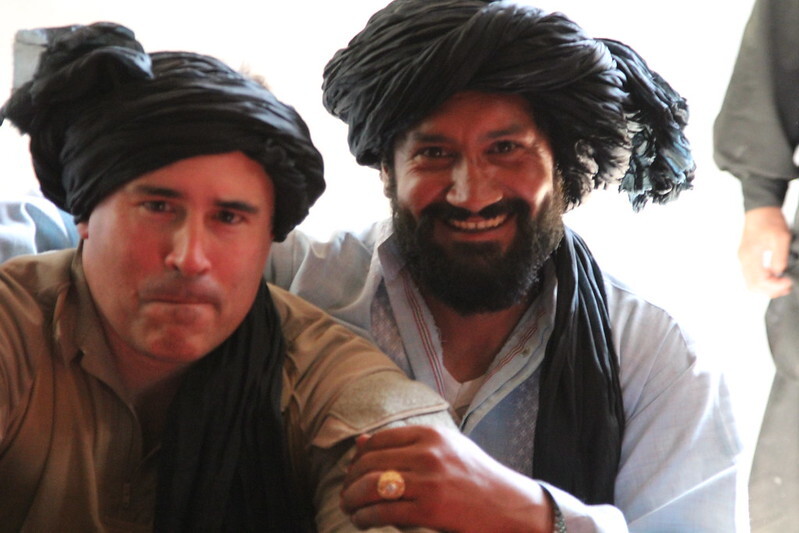 Chuck in Afghanistan, 2008