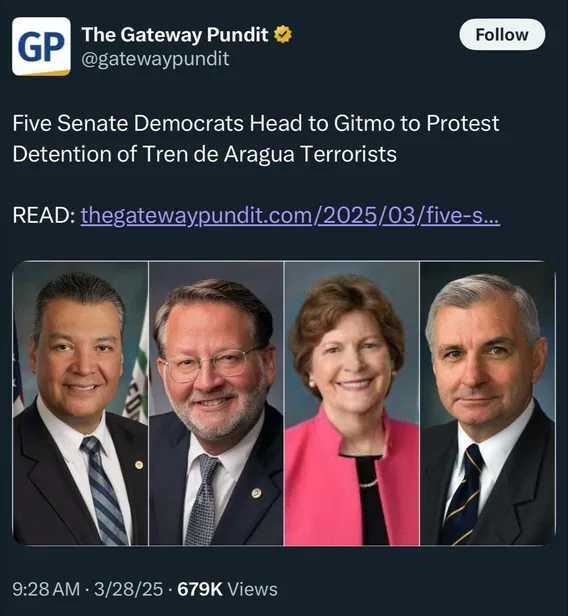 Imagine that! BTW. Who is paying for that? Can anything more ludicrous show the extent of treason ...