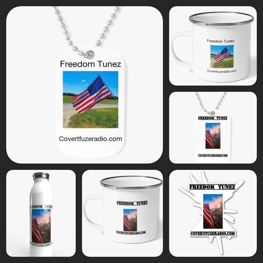 Get YOUR Freedom 🇺🇸 Tunez 🎶 #CovertFuzeRadio Gear HERE
...