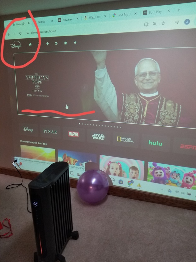 Hhmmm...who knew disney was so religious and supportive of catholics? Its only been days!

One may ...