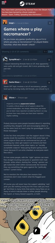 Damn. Us self-proclaimed repentant children of a prolific lineage of necromancers really multiply ...