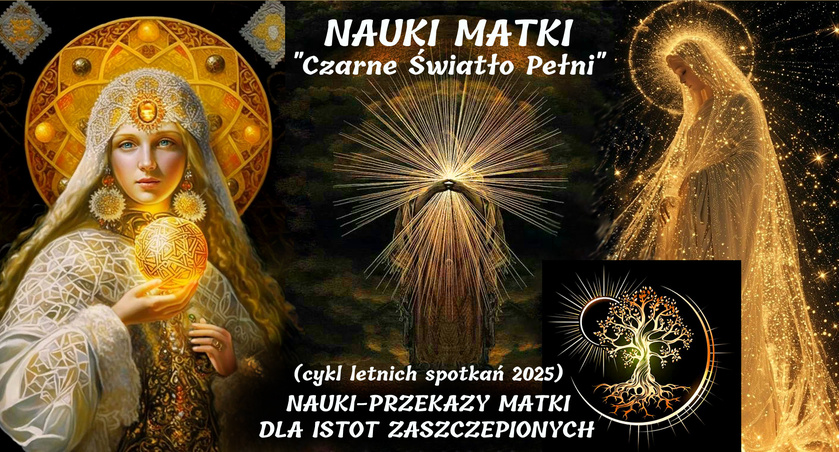 NAUKI-PRZEKAZY MATKI 'Czarne Światło Pełni' - dla istot zaszczepionych (online)