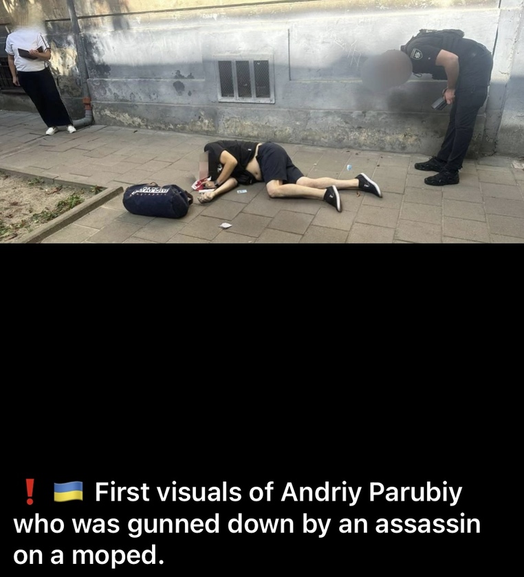 rada speaker lies dead in the street