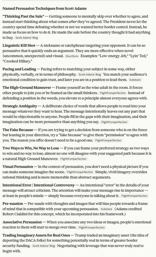 I have an idea on the CWSA or School of Scott Adam, whatever it is called.  Would it be possible to ...