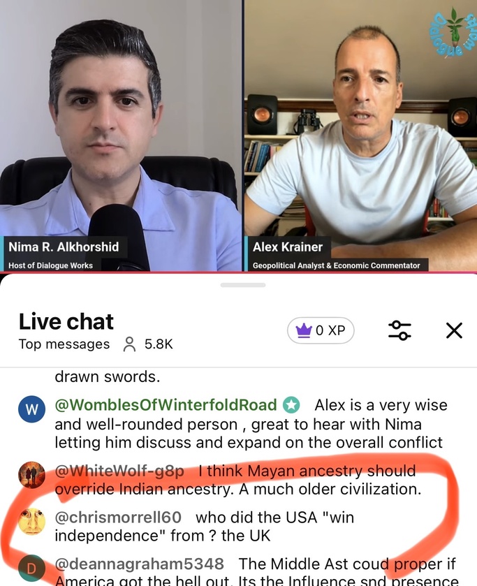 Comment on Nima&rsquo;s live stream this morning&hellip;at this point it&rsquo;s hard to say Yes to that ...