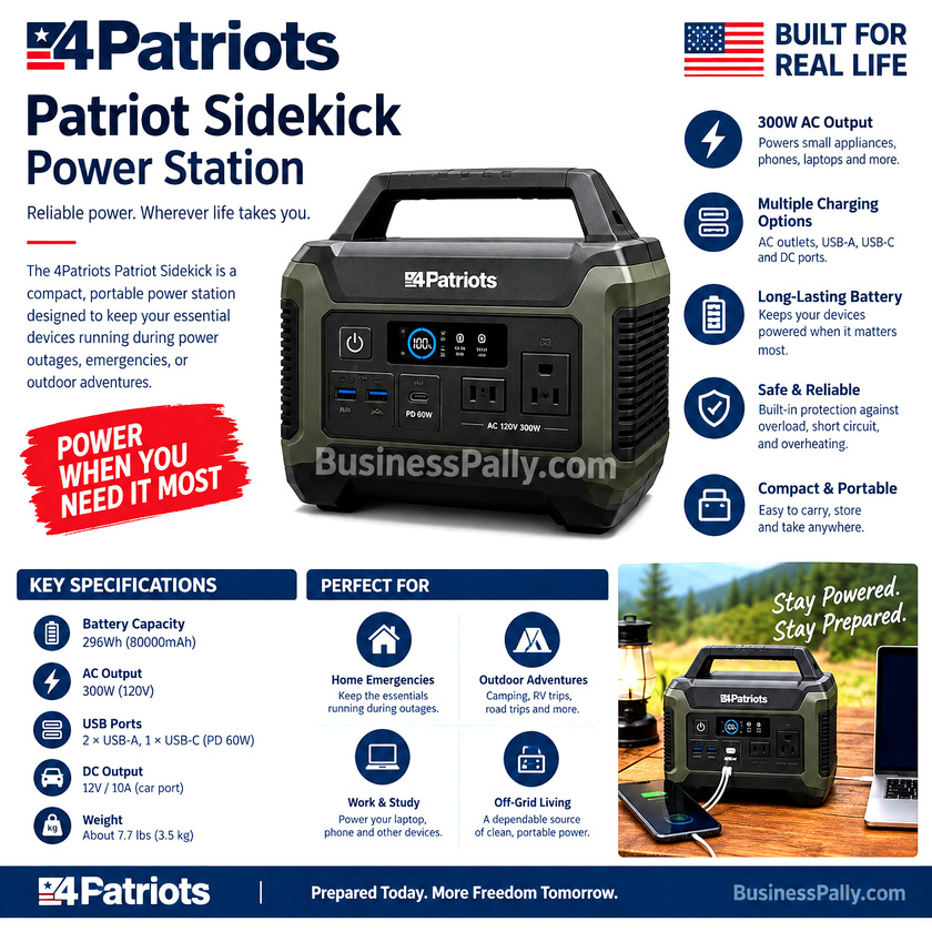 Sidekick Power Solar Power Station
