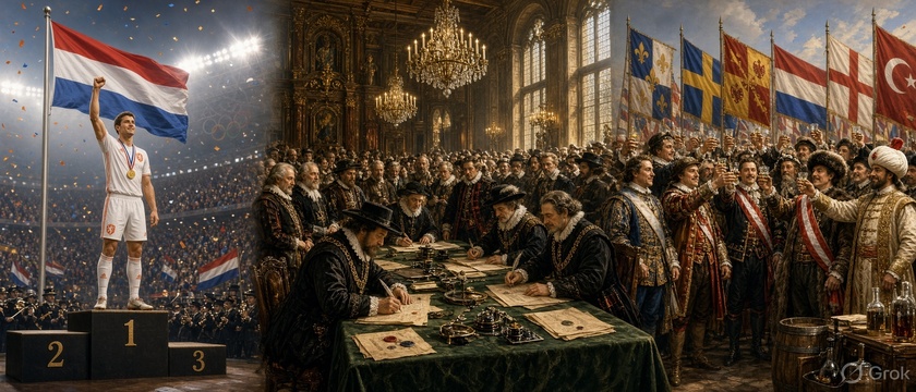 Modern states came into being