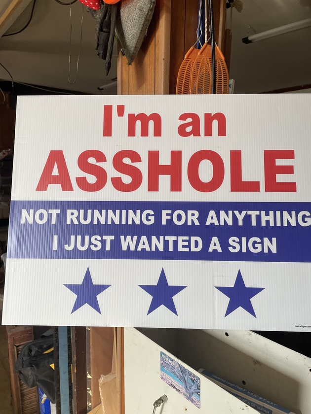 My Campaign Sign.