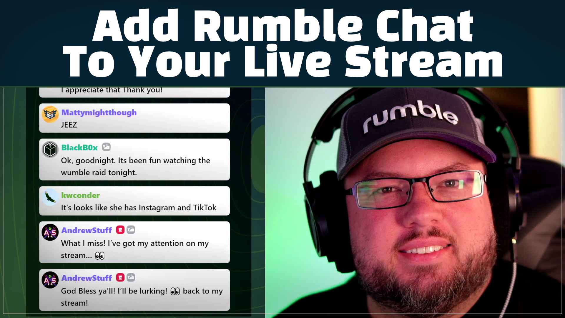 5 most popular Just Chatting streamers on Rumble