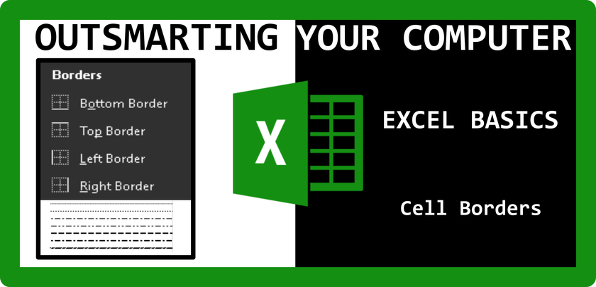 Shared post - Excel Basics - Cell Borders