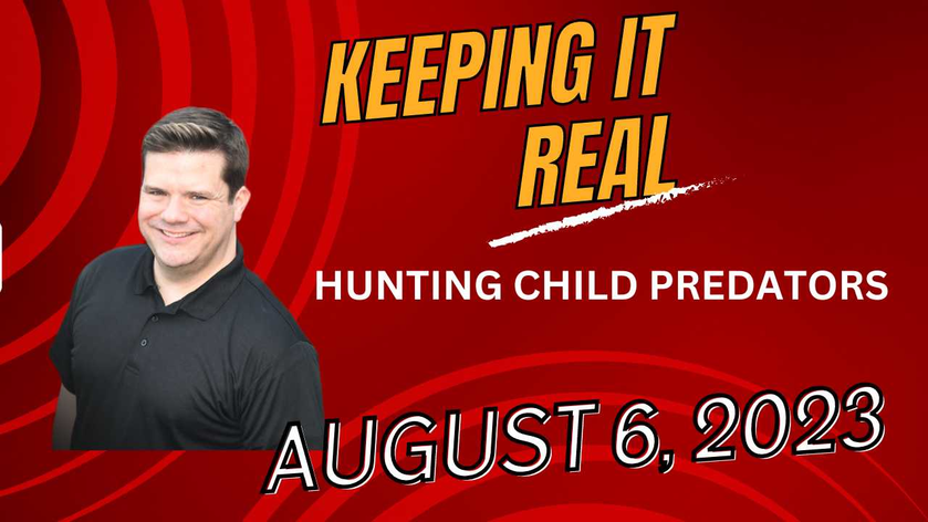 Shared post - Hunting Child Predators. I am talking to a man who heads ...