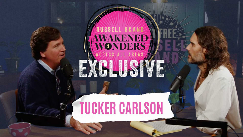 [EXCLUSIVE ] GET READY because TUCKER CARLSON is back in my studio!