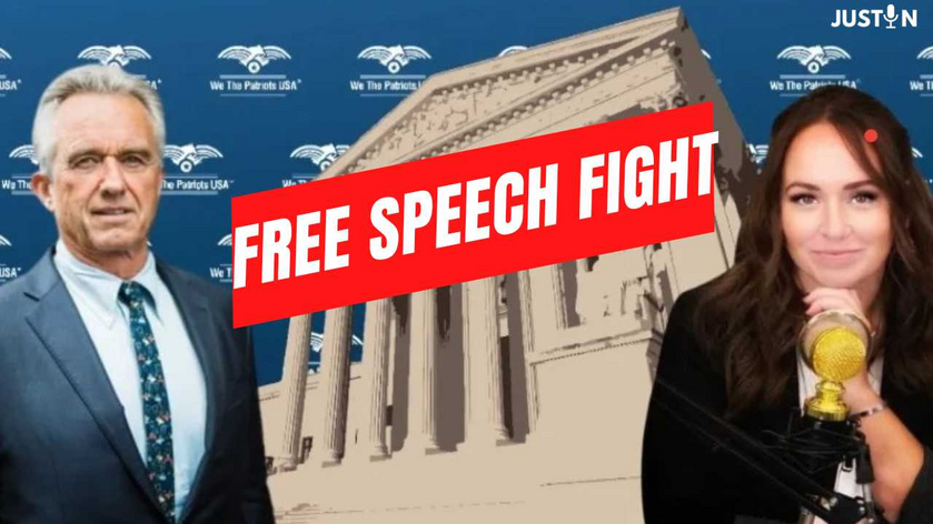 Shared post - FREE SPEECH FIGHT: Kristen Meghan Kelly Joins RFK Jr. in 