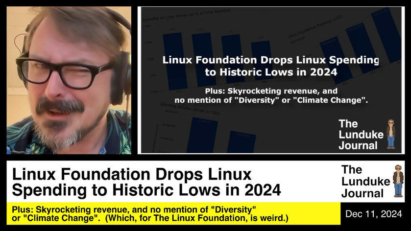 Linuxcon 2024 Shared post - Linux Foundation Drops Linux Spending to Historic Lows in ...