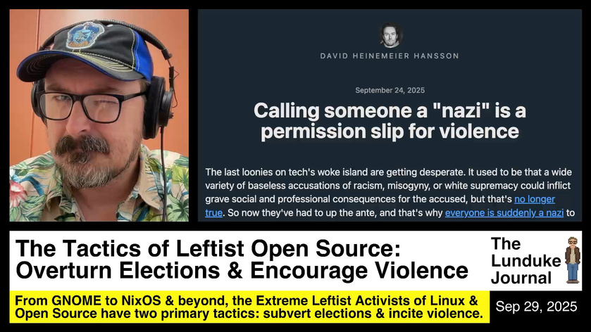 Shared post - The Tactics of Leftist Open Source: Overturn Elections ...