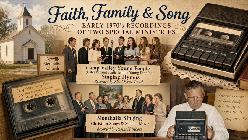 Echoes of Faith: 1970s Church Recordings from Dewville and Monthalia