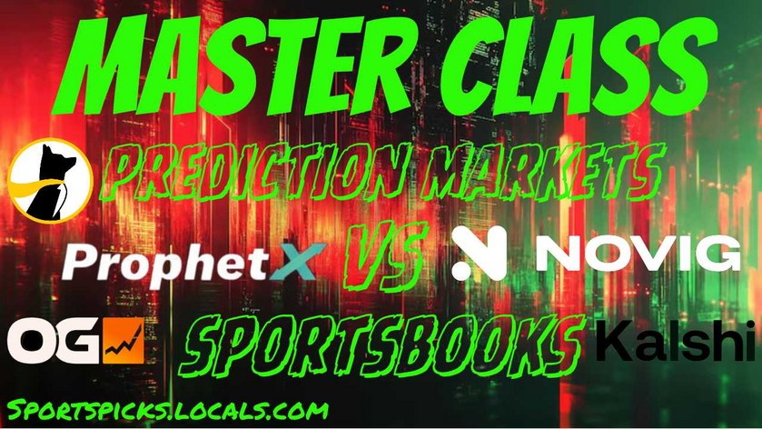 Master Class: Prediction Markets vs Sportsbooks