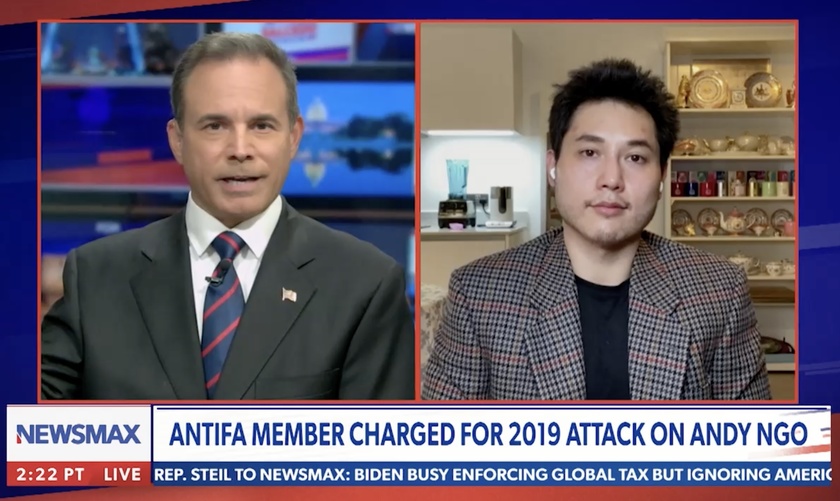 Shared post - Antifa member indicted over attacking Andy Ngo