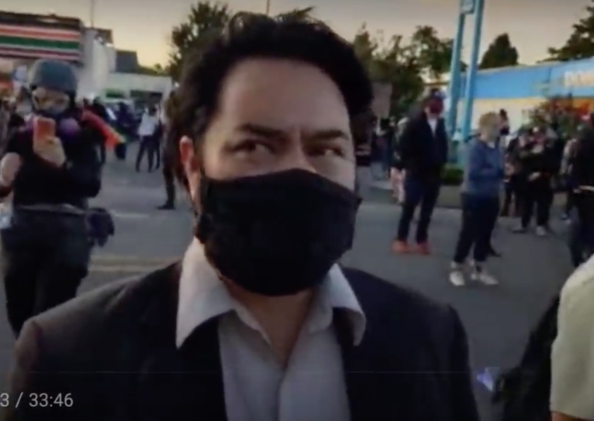 Shared post - Flashback: Antifa mistake Asian man for Andy Ngo in Portland