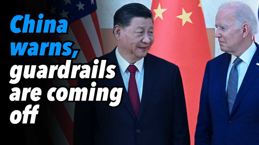 Shared Post - China Warns, Guardrails Are Coming Off