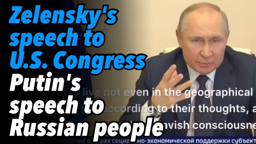 Shared Post - Zelensky's Speech To US Congress. Putin's Speech To The ...