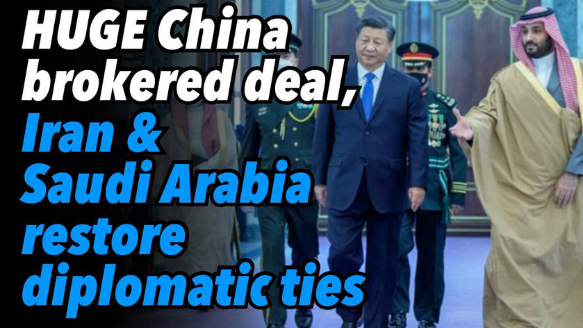 Shared post - HUGE China brokered deal, Iran & Saudi Arabia restore ...