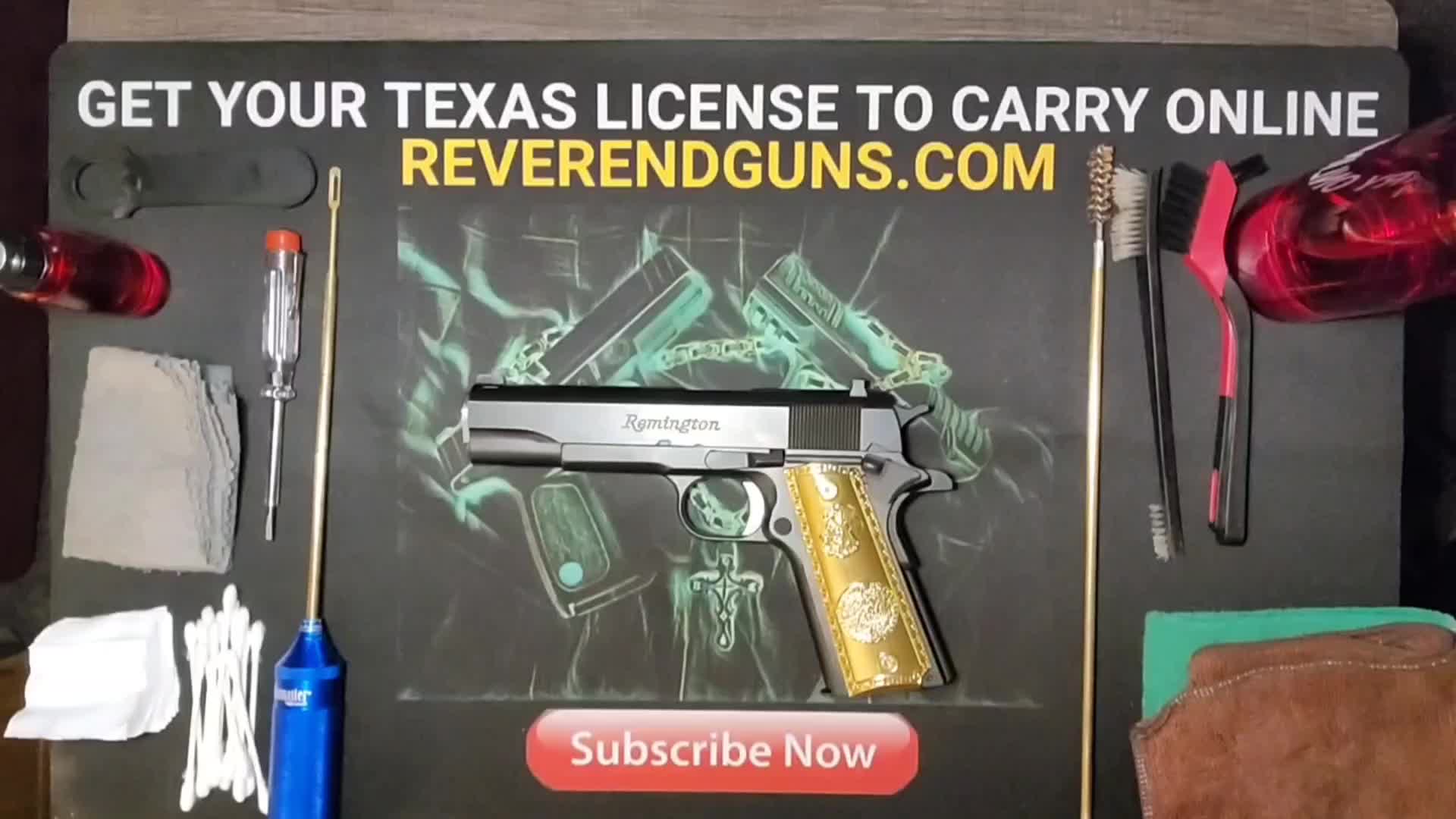 Shared post How to clean a Remington 1911 R1