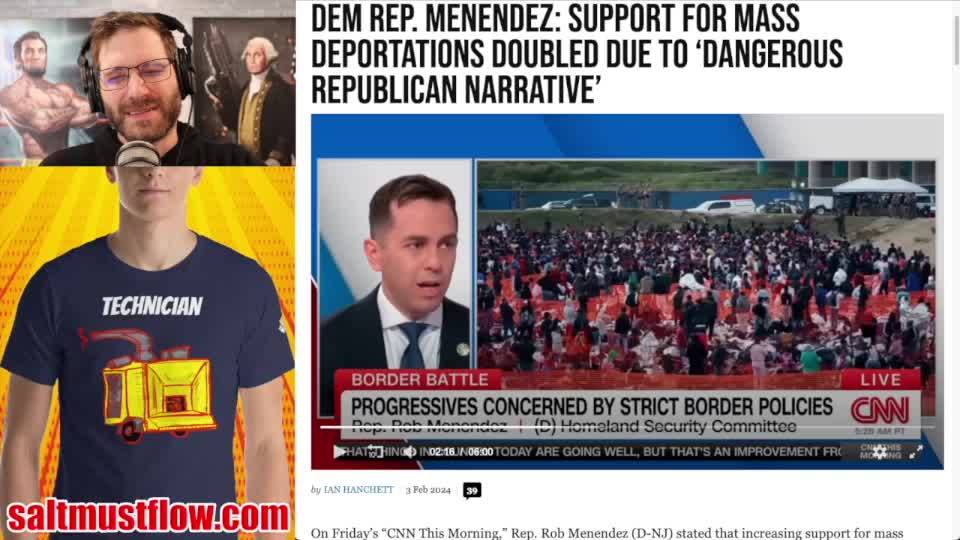 Democrats Panic as Normies Realize Mass Deportation is the Only Answer