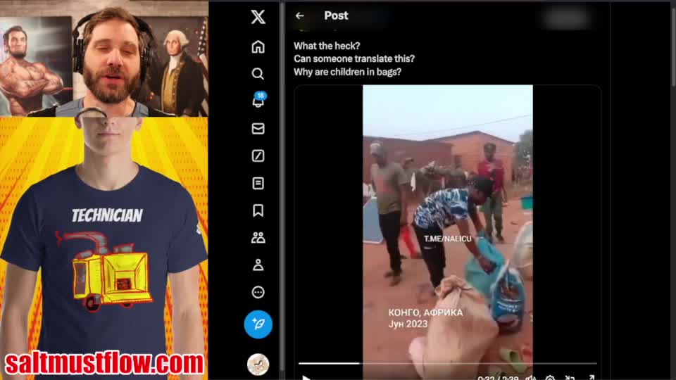 Lefty Race Grifters Quiet as Black Kids in Bags Sold as Slaves