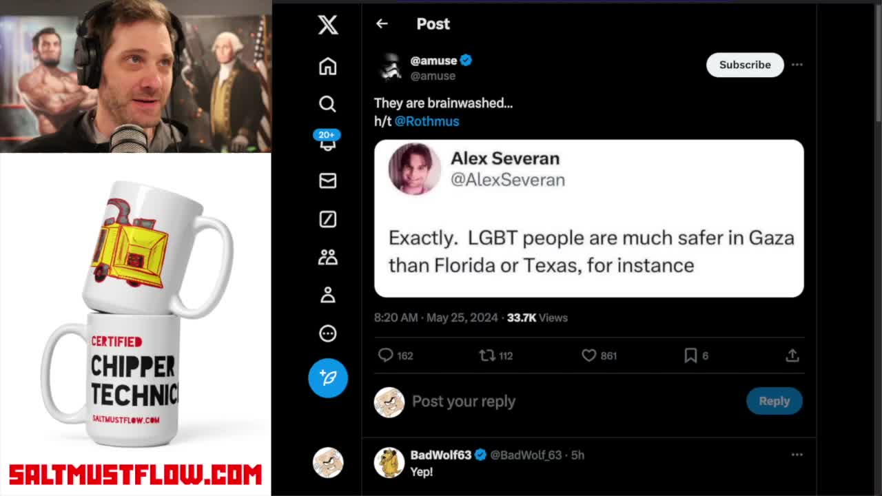 Gay Dude Thinks He Would Be Safer In Gaza Than Texas