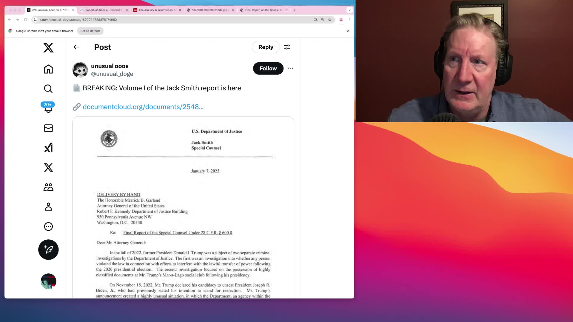 Shared post - Jack Smith’s “Report” Reveals How Truly EVIL He Is—He ...