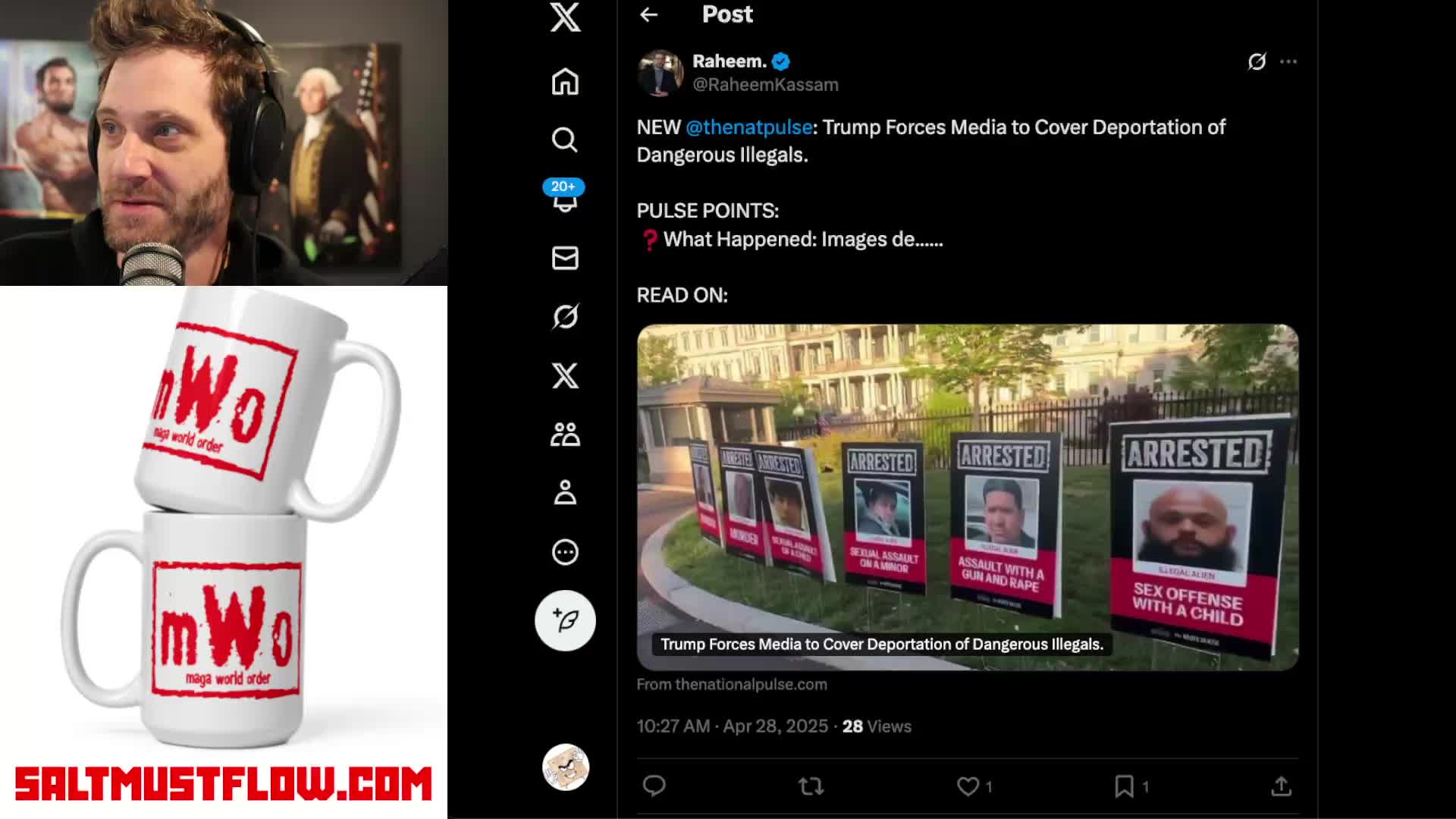 Trump Forces Media to Cover Deportation of Dangerous Illegals