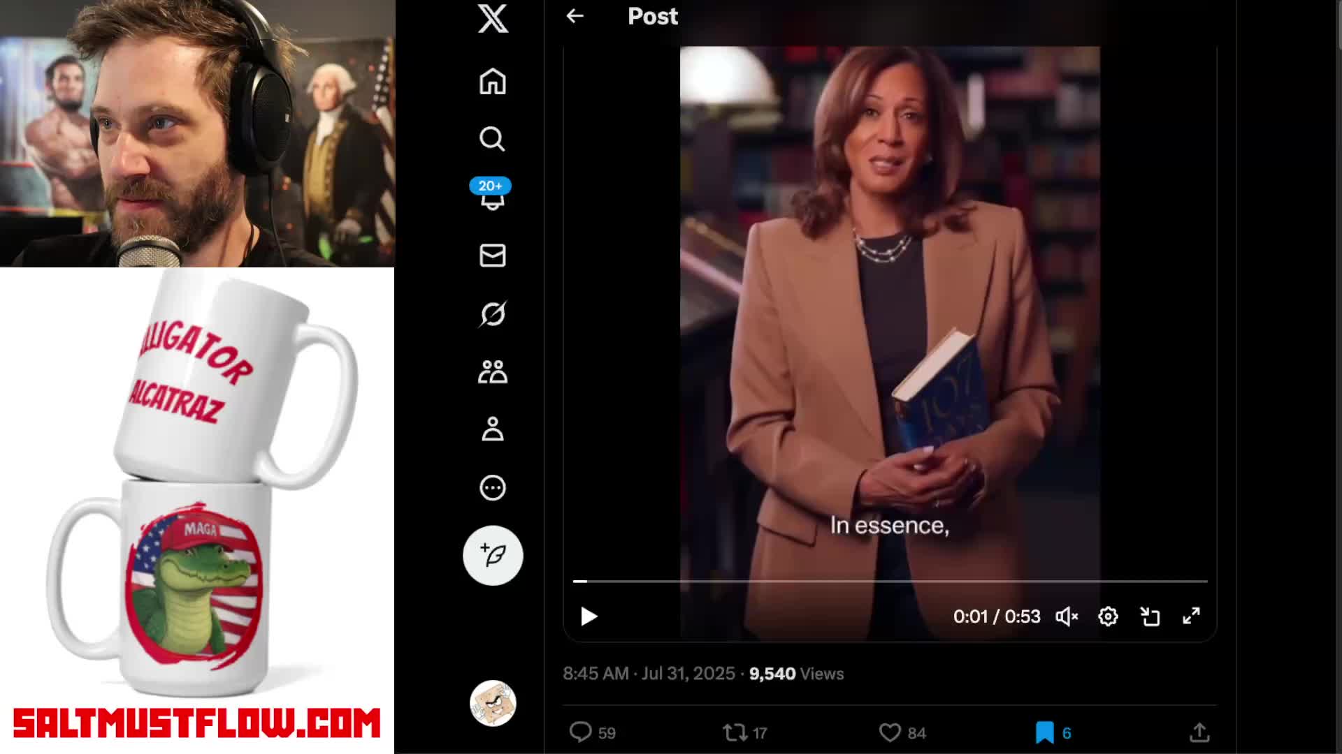 Kamala wrote a book about how she lost the election