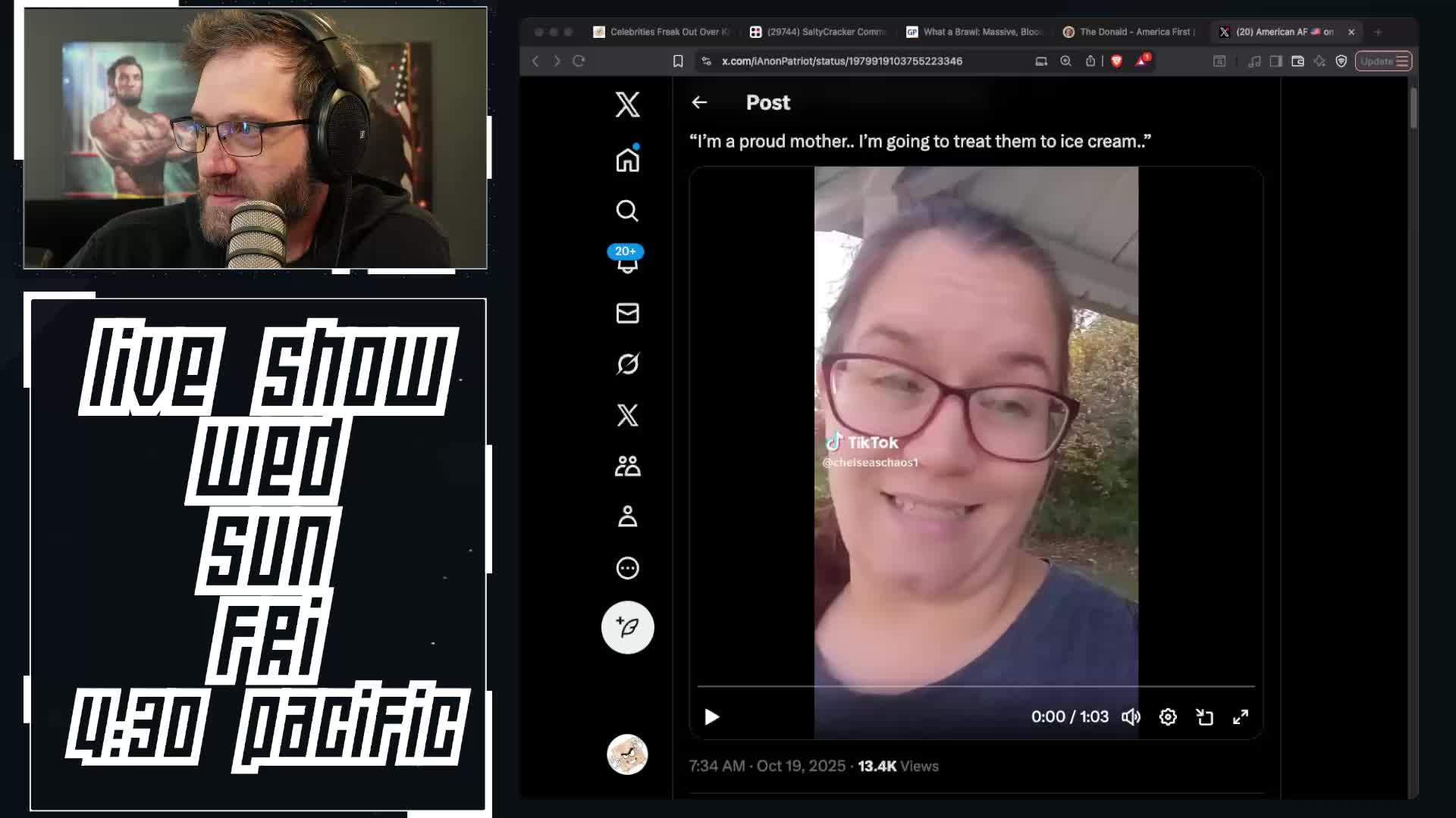 Shared post - Mom Has Kids Yell F*** Trump At Rally