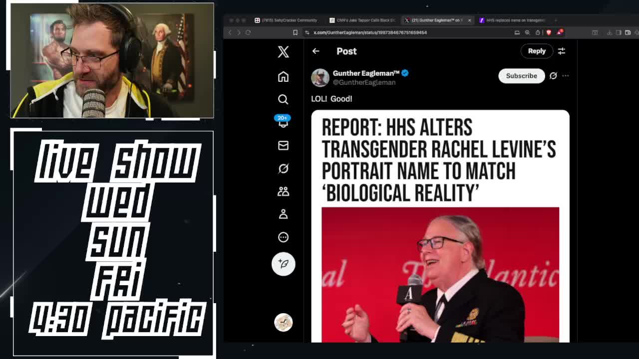 HHS replaces name on transgender admiral&rsquo;s official portrait with real name